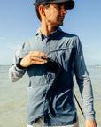 Men’s Long Run Hooded Fishing Shirt