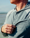 Men’s Long Run Hooded Solar Henley