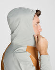 Men’s Long Run Hooded Solar Henley