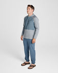 Men’s Long Run Hooded Solar Henley