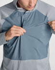Men’s Long Run Hooded Solar Henley