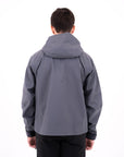 Men's HD Coastal Fishing Jacket in Tempest — studio back view