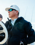 Men's Windward Thermal Hoody in Black at the helm