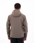 Men's Windward Thermal Hoody in Crocodile — studio back view