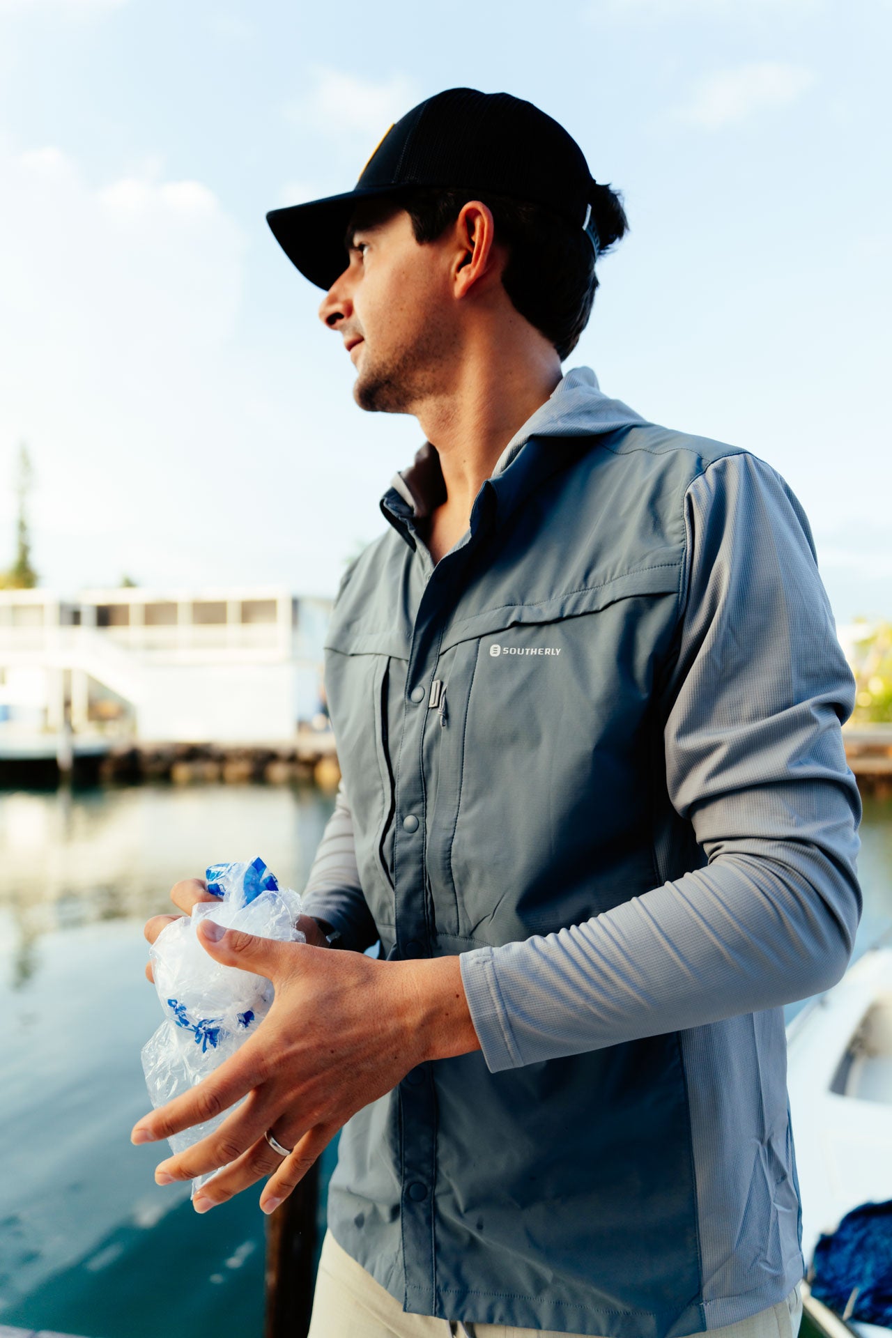 Men’s Long Run Hooded Fishing Shirt