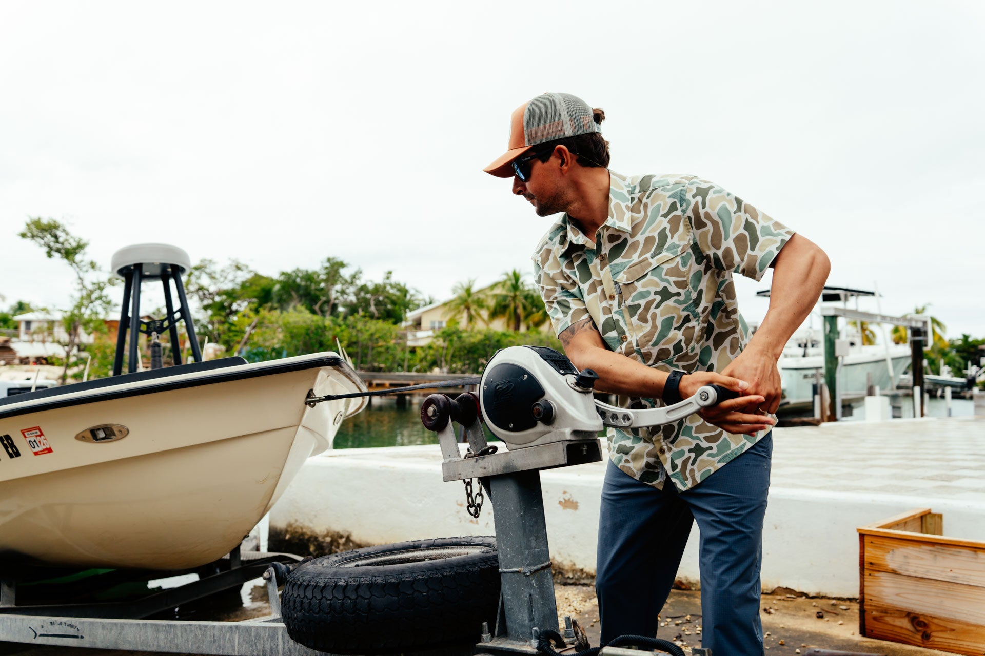 Men's Dockside SS Woven Shirt