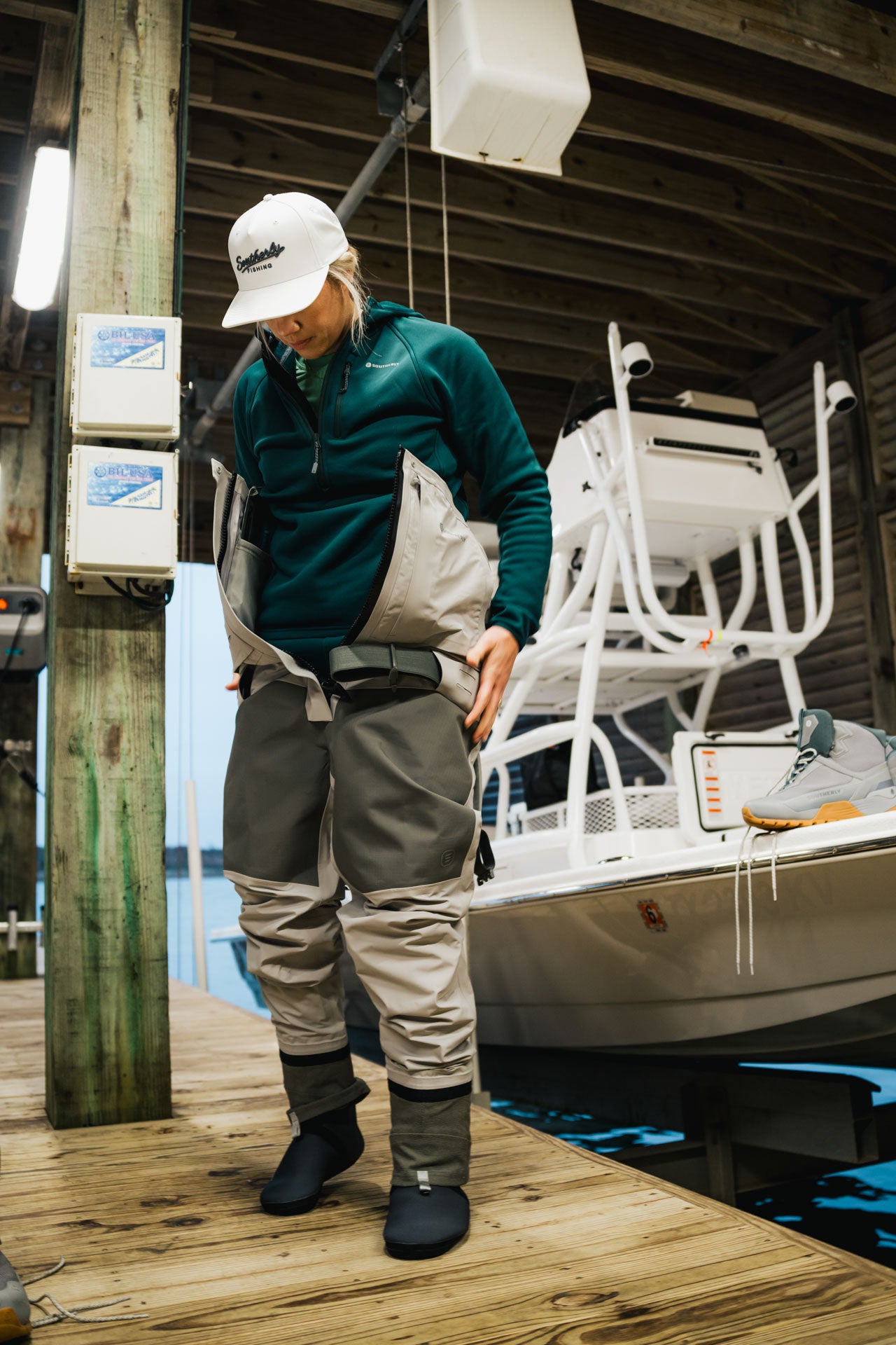 Women's Current Fleece Hoody – Southerly Fishing