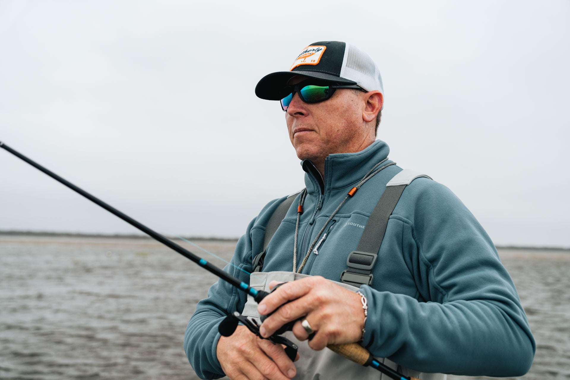 Men&#39;s Current Fleece Top