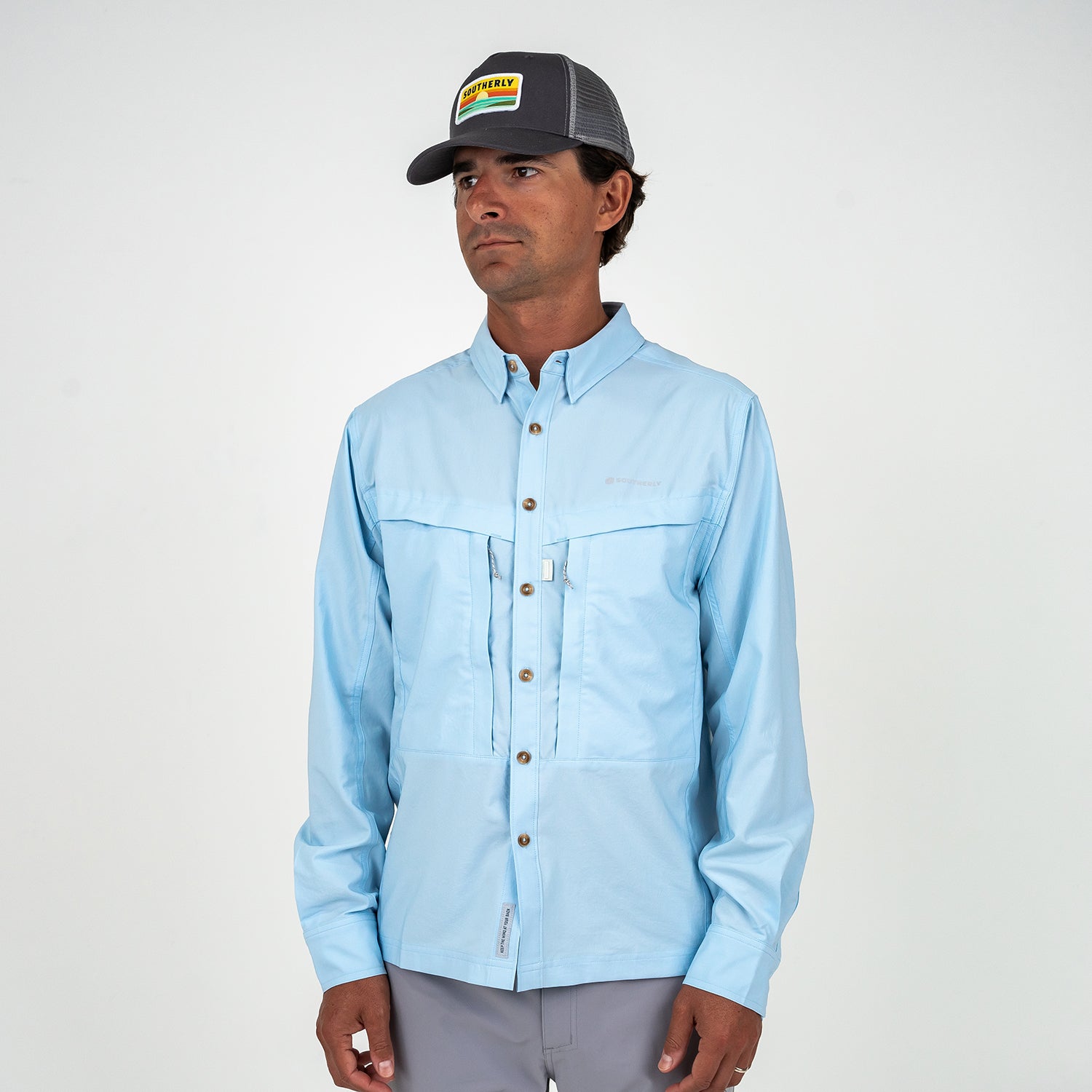 Men&#39;s Tailwind LS Fishing Shirt