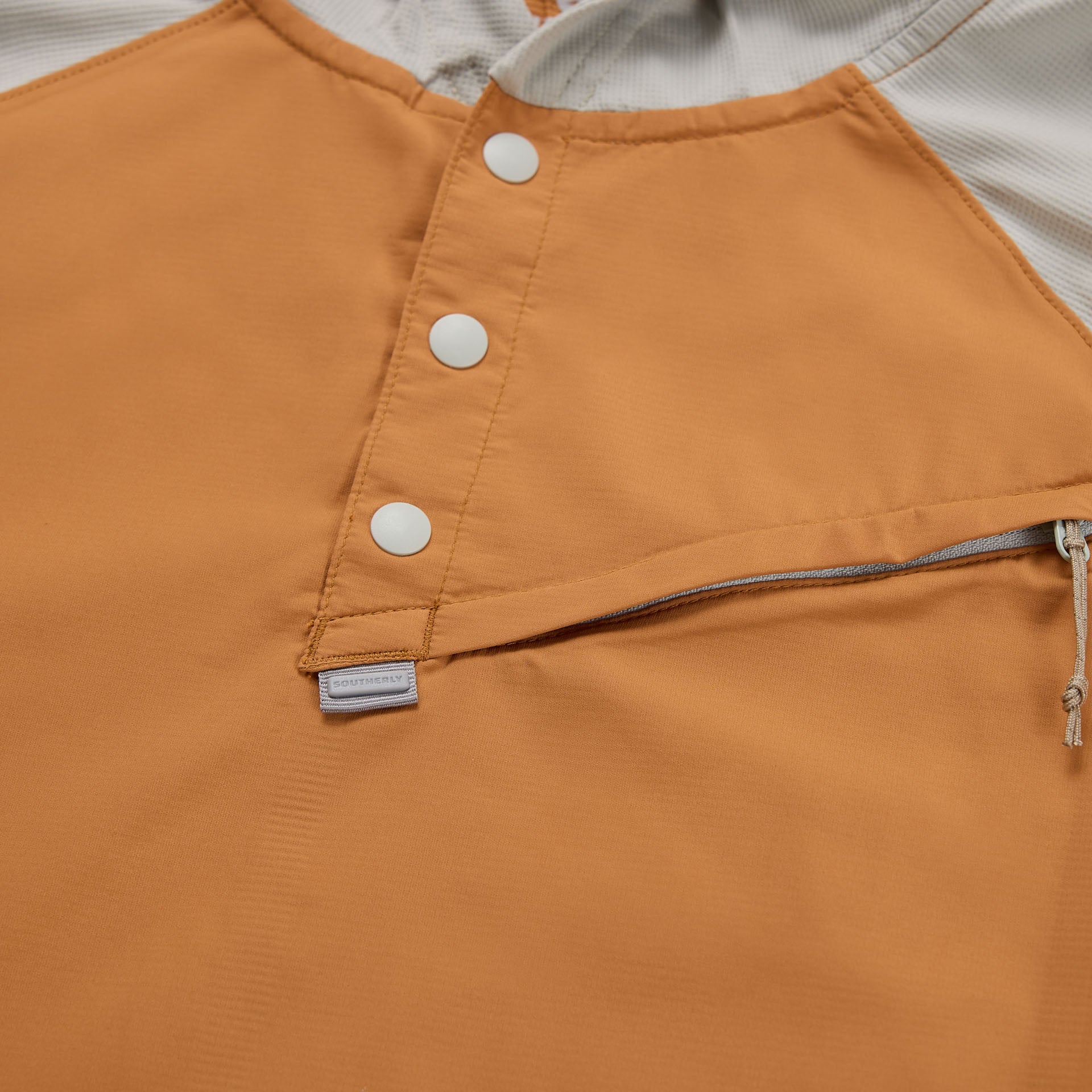 Men’s Long Run Hooded Solar Henley