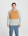Men’s Long Run Hooded Solar Henley
