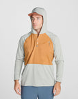 Men’s Long Run Hooded Solar Henley