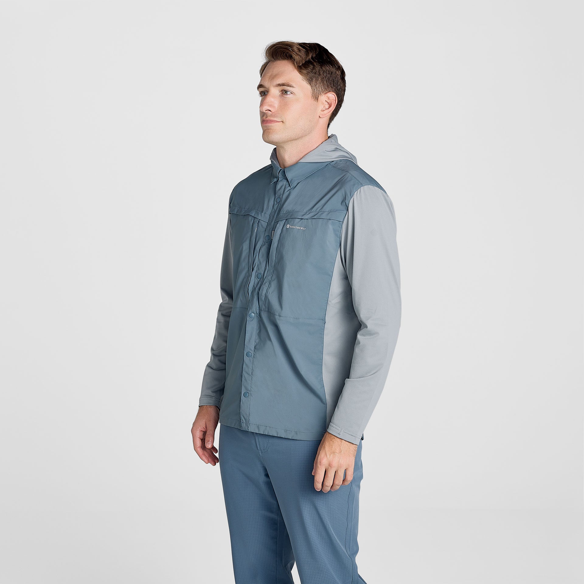 Men’s Long Run Hooded Fishing Shirt