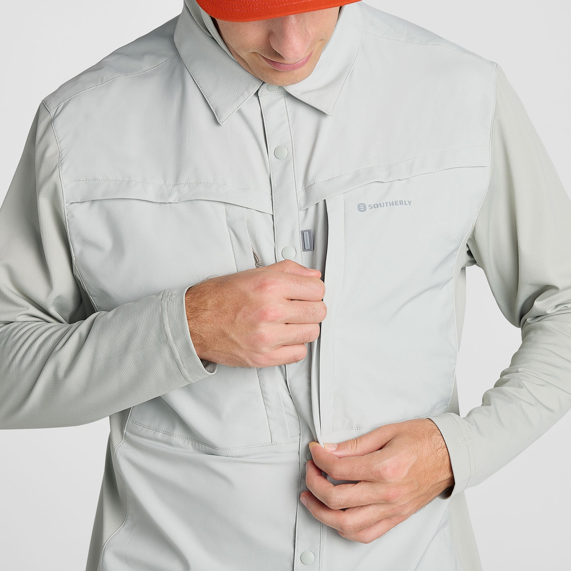 Men’s Long Run Hooded Fishing Shirt