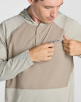 Men’s Long Run Hooded Solar Henley