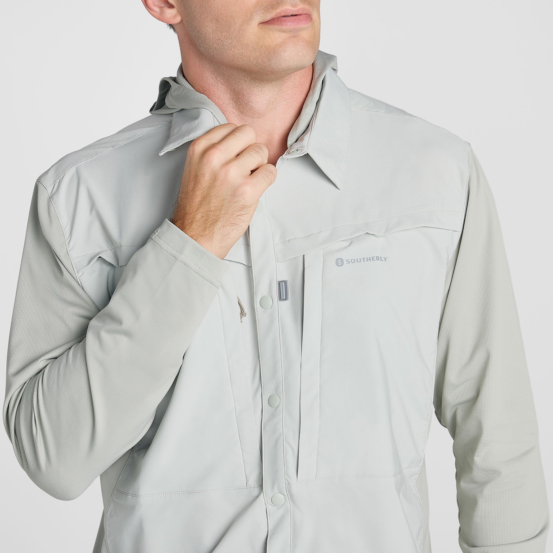 Men’s Long Run Hooded Fishing Shirt