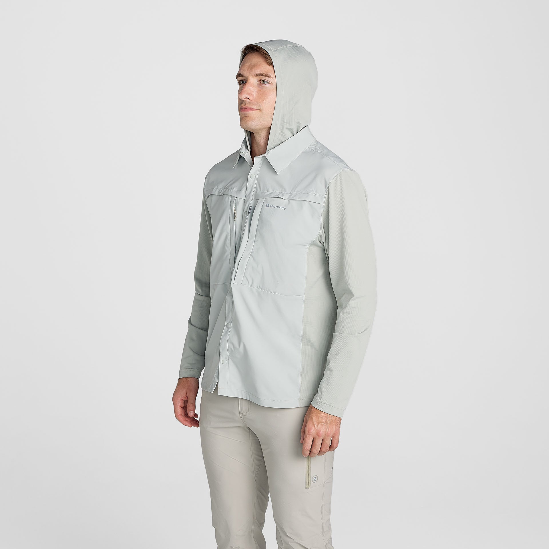 Men’s Long Run Hooded Fishing Shirt