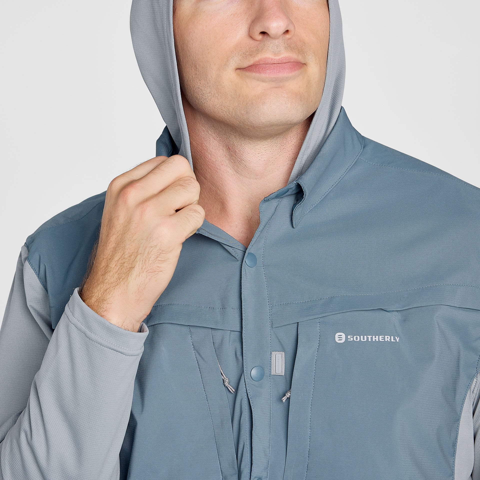 Men’s Long Run Hooded Fishing Shirt
