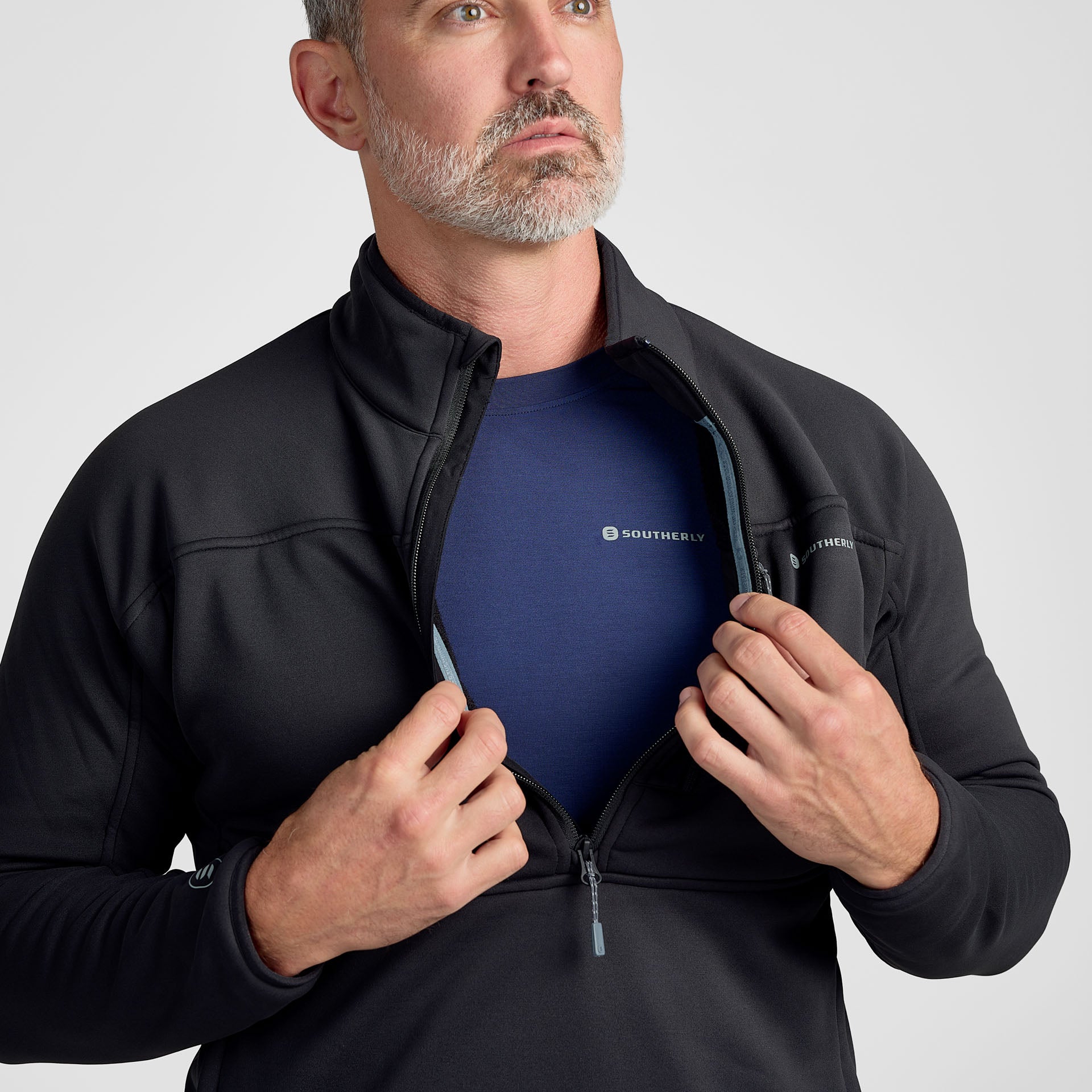 Men&#39;s Current Fleece Top