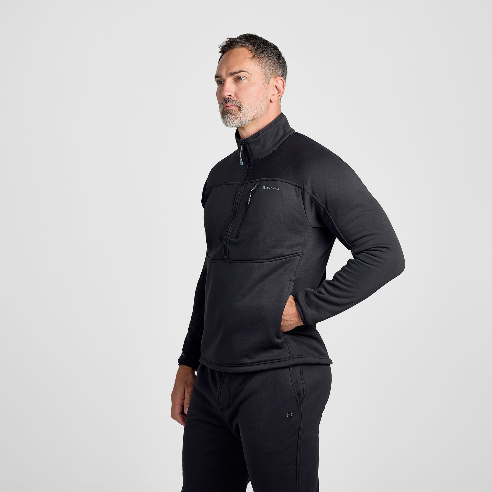 Men&#39;s Current Fleece Top