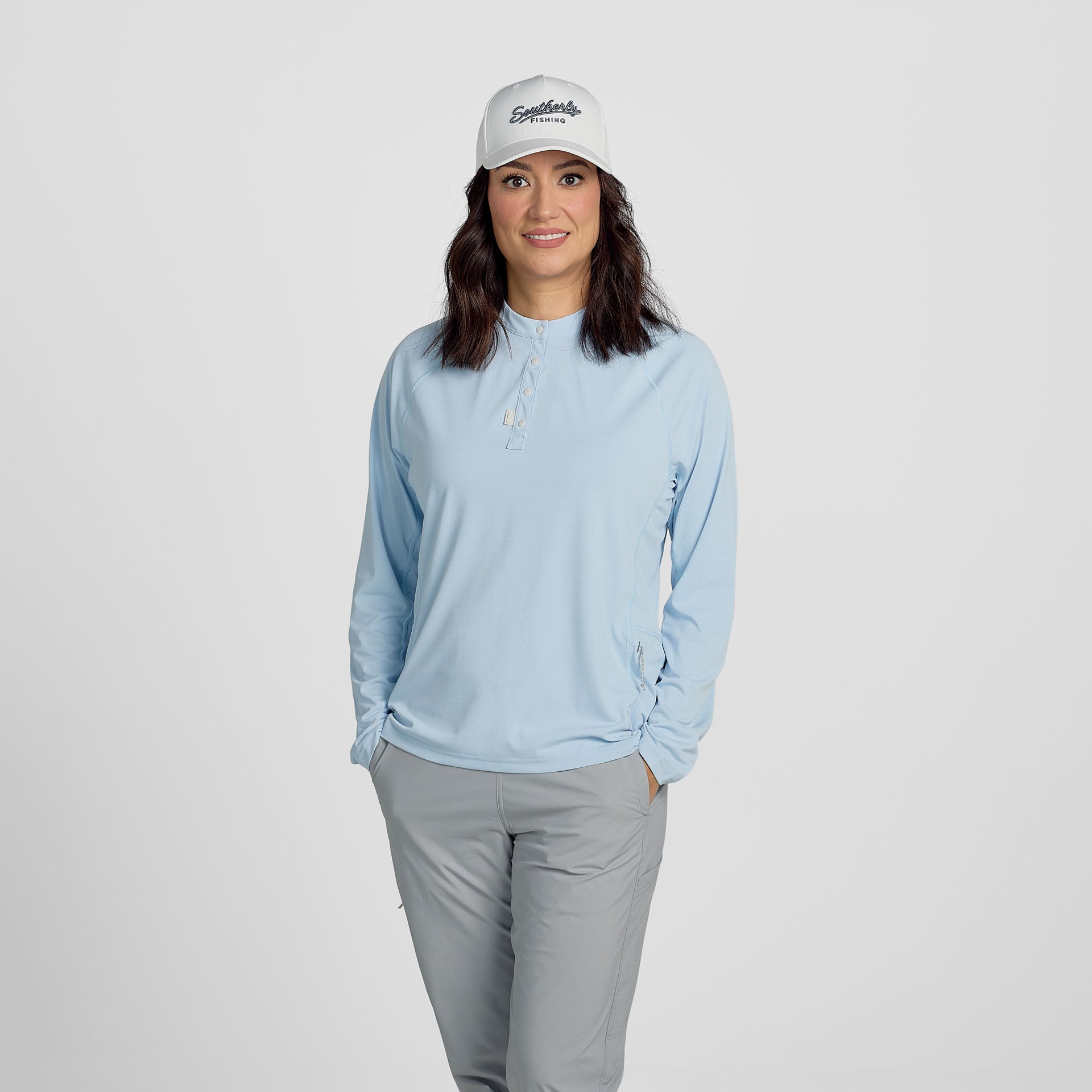 Women's Drift Solar Crewneck – Southerly Fishing