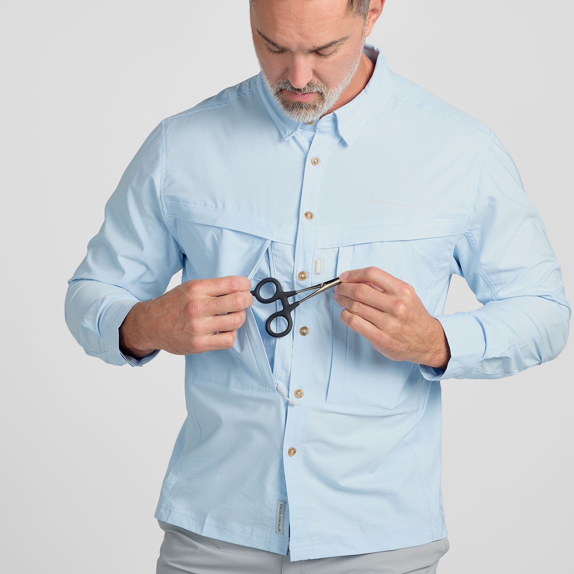 Men&#39;s Tailwind LS Fishing Shirt