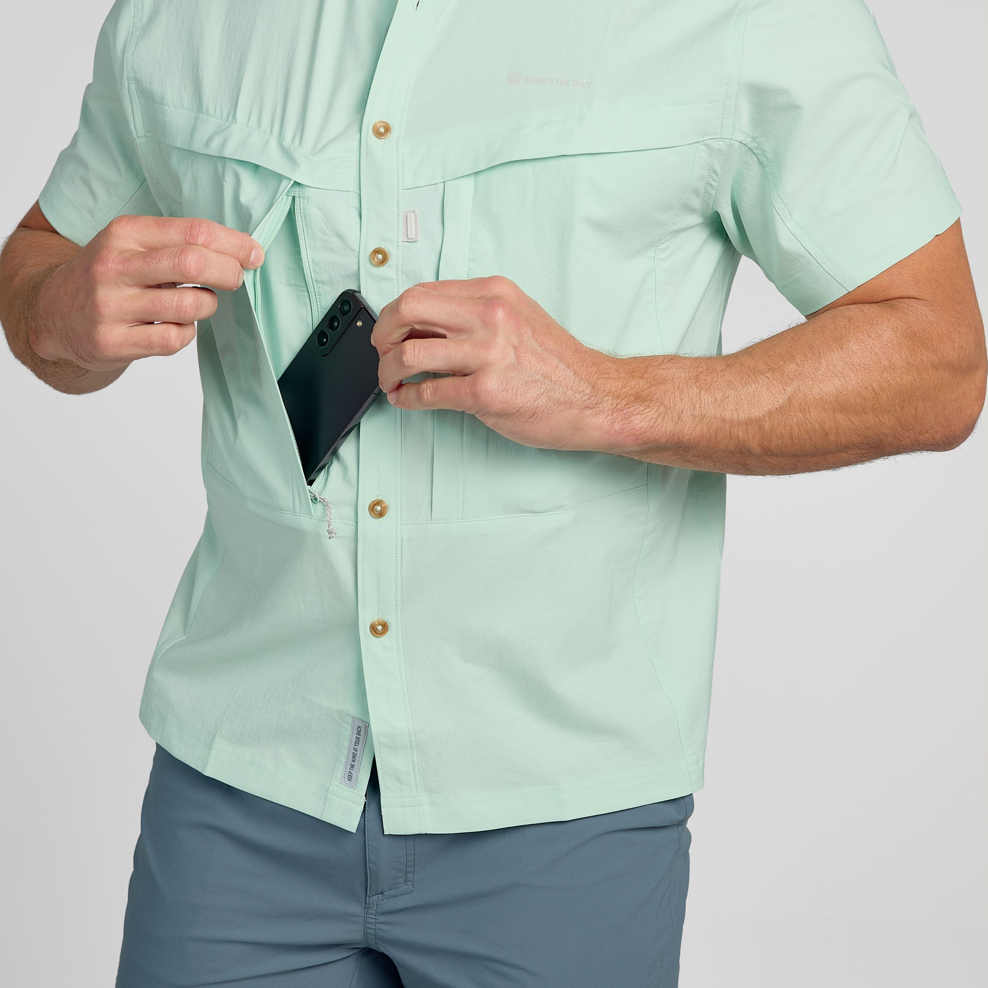 Men&#39;s Tailwind SS Fishing Shirt