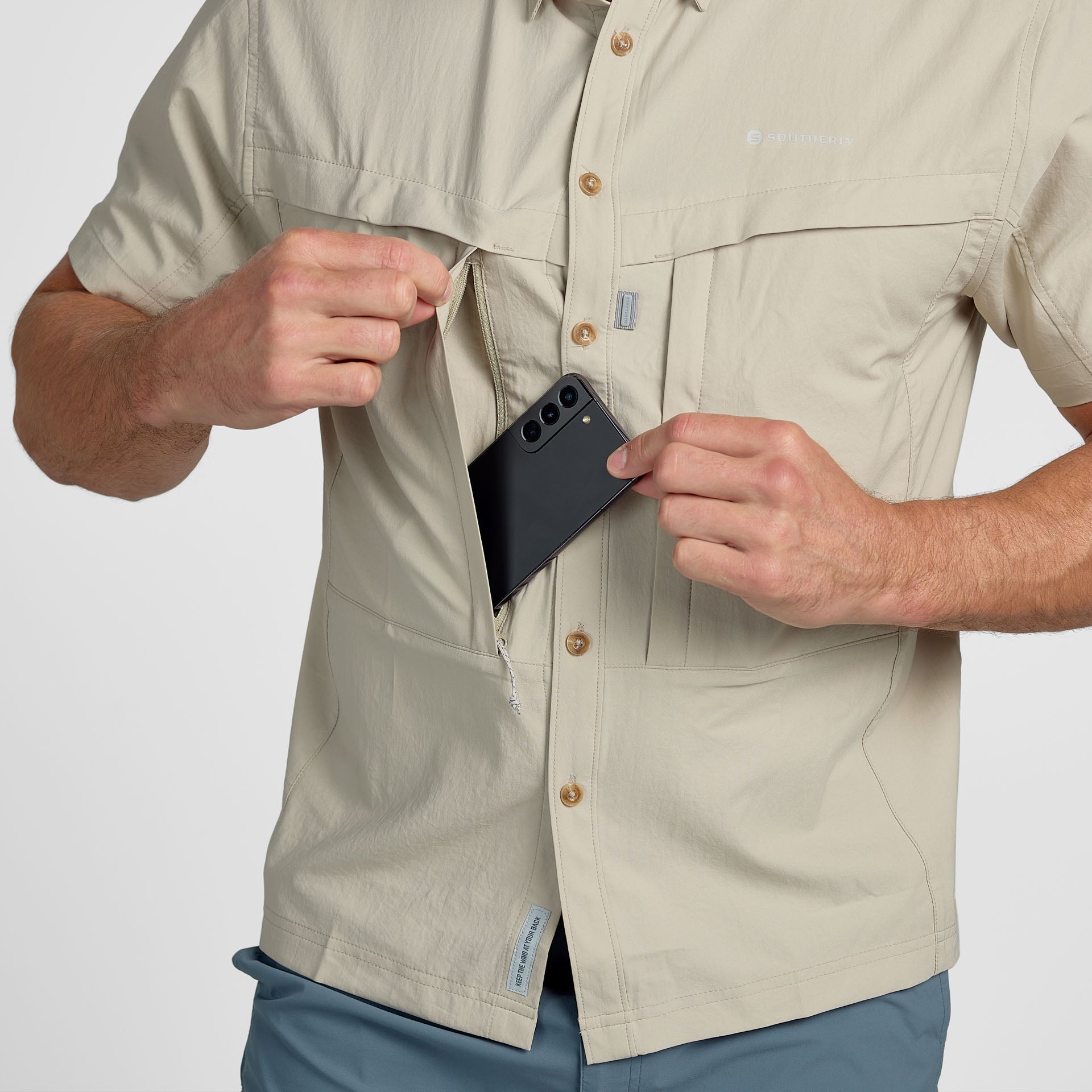 Men&#39;s Tailwind SS Fishing Shirt