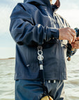 HD Coastal Fishing Jacket — kill-switch D-ring and pocket layout