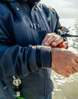 HD Coastal Fishing Jacket — adjustable neoprene cuff detail