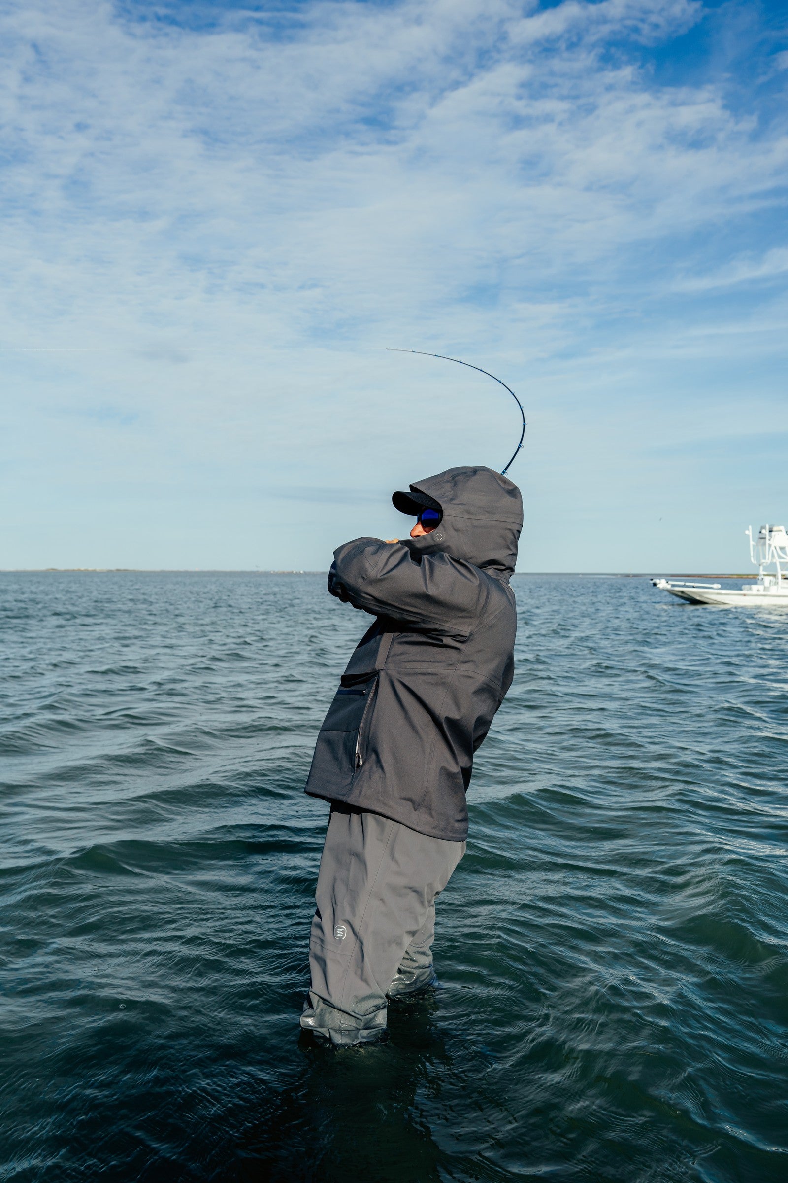 Hooked up in the HD Coastal Fishing Jacket